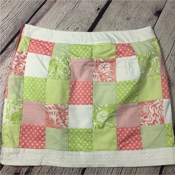 Vineyard Vines Patchwork Mini Skirt - Picture 1 of 4
